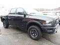 Brilliant Black Crystal Pearl 2016 Ram 1500 Rebel Crew Cab 4x4 Exterior