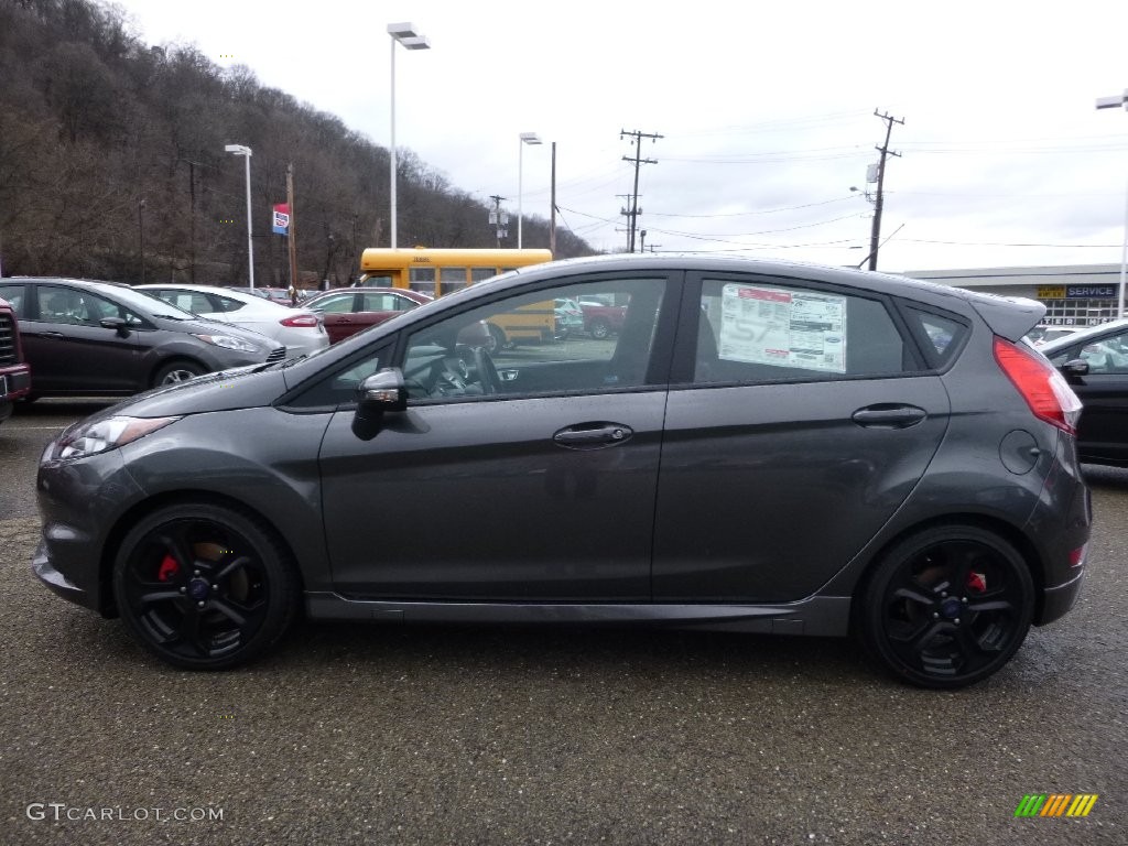 Magnetic Metallic 2016 Ford Fiesta ST Hatchback Exterior Photo #109712274