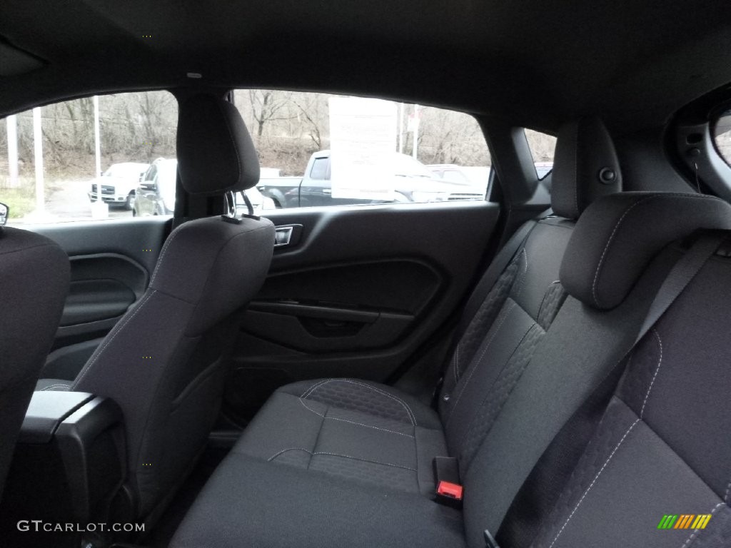 ST Charcoal Black Interior 2016 Ford Fiesta ST Hatchback Photo #109712847