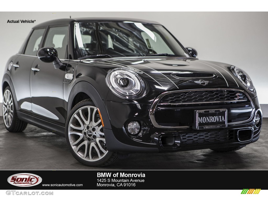 2016 Hardtop Cooper S 4 Door - Midnight Black Metallic / Diamond Carbon Black photo #1