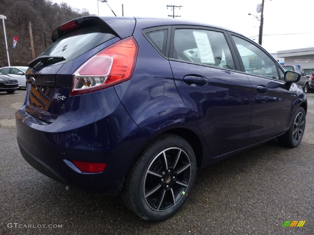 Kona Blue Metallic 2016 Ford Fiesta SE Hatchback Exterior Photo #109713498