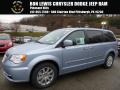 Crystal Blue Pearl 2016 Chrysler Town & Country Touring