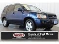 Indigo Ink Pearl 2006 Toyota Highlander V6