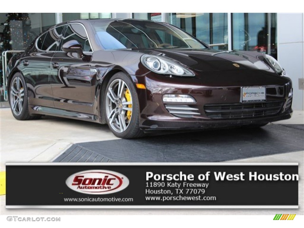 2011 Panamera 4S - Mahogany Metallic / Cognac Natural Leather photo #1