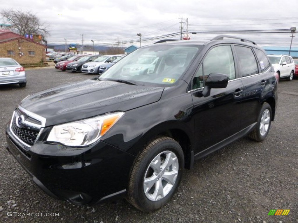 Crystal Black Silica 2016 Subaru Forester 2.5i Limited Exterior Photo #109717872