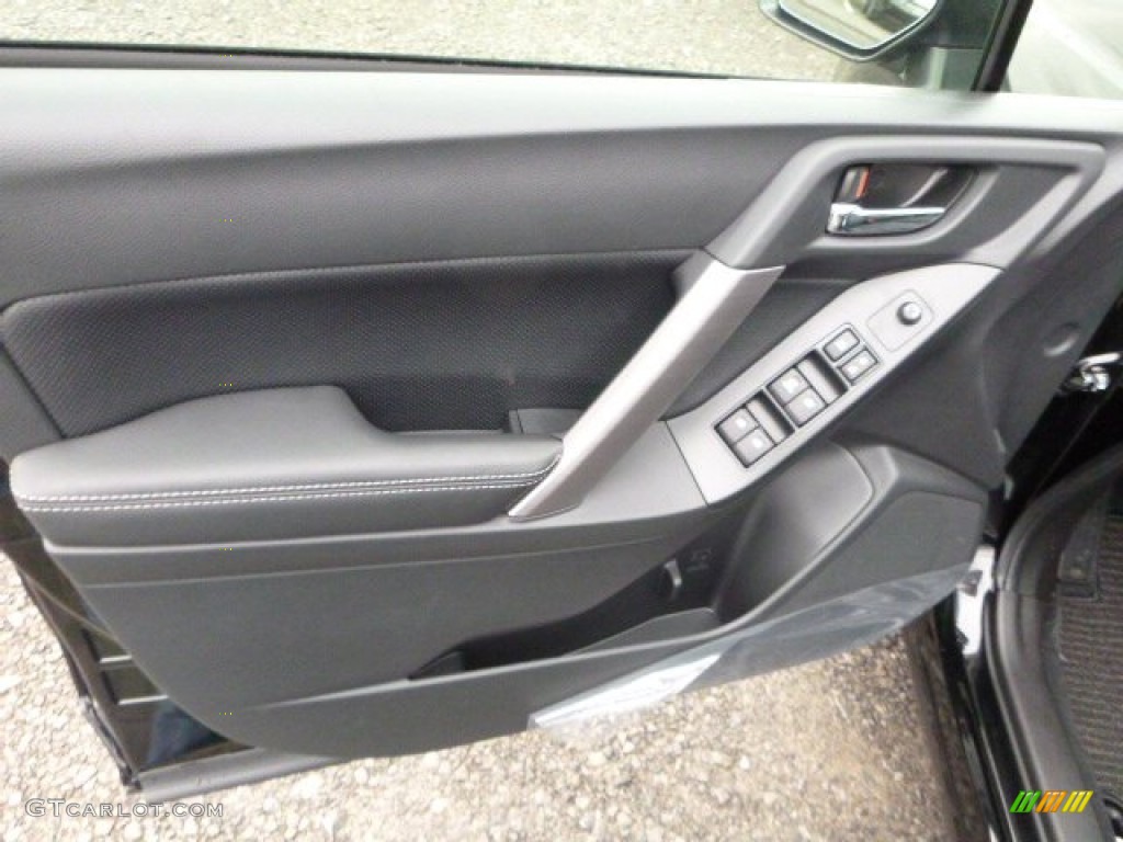 2016 Subaru Forester 2.5i Limited Black Door Panel Photo #109717917