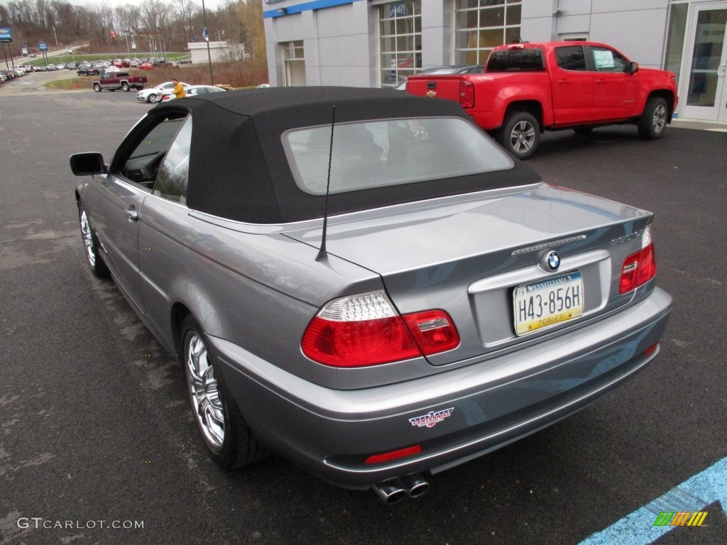 2006 3 Series 330i Convertible - Titanium Silver Metallic / Black photo #30