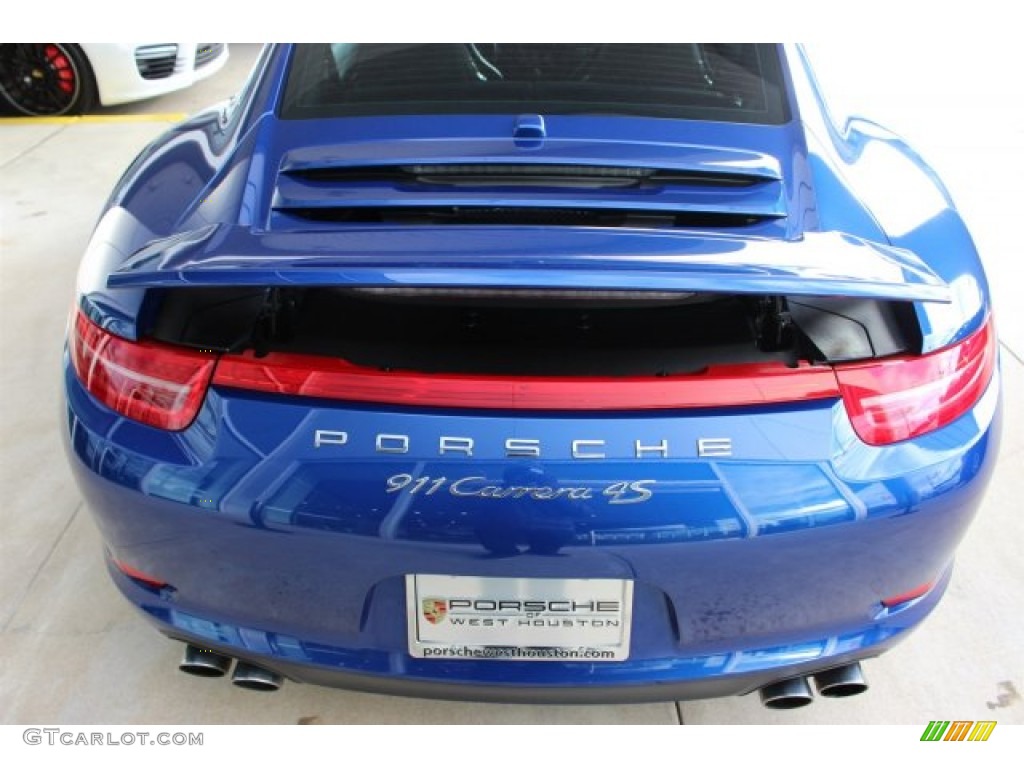 2013 911 Carrera 4S Coupe - Aqua Blue Metallic / Yachting Blue photo #9