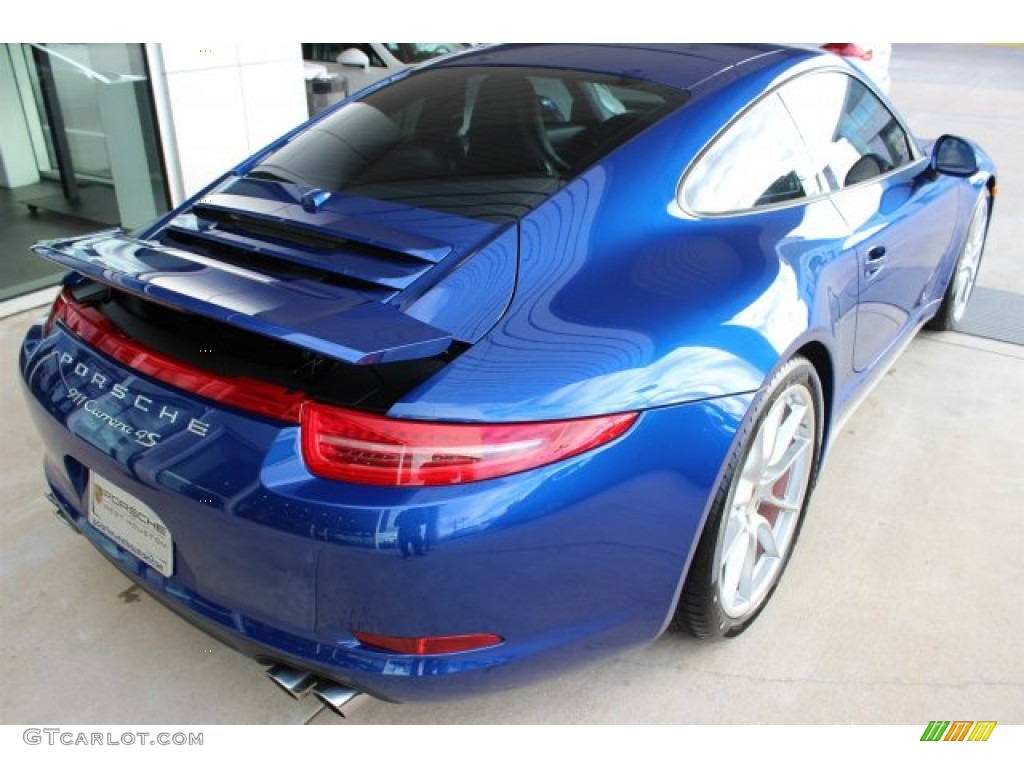 2013 911 Carrera 4S Coupe - Aqua Blue Metallic / Yachting Blue photo #10