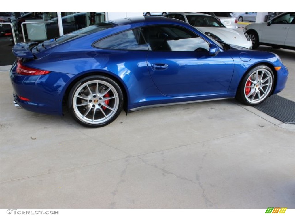 2013 911 Carrera 4S Coupe - Aqua Blue Metallic / Yachting Blue photo #13