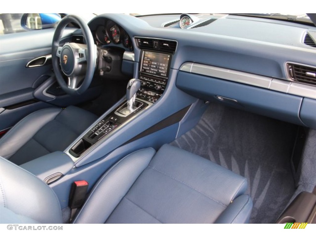 2013 911 Carrera 4S Coupe - Aqua Blue Metallic / Yachting Blue photo #38