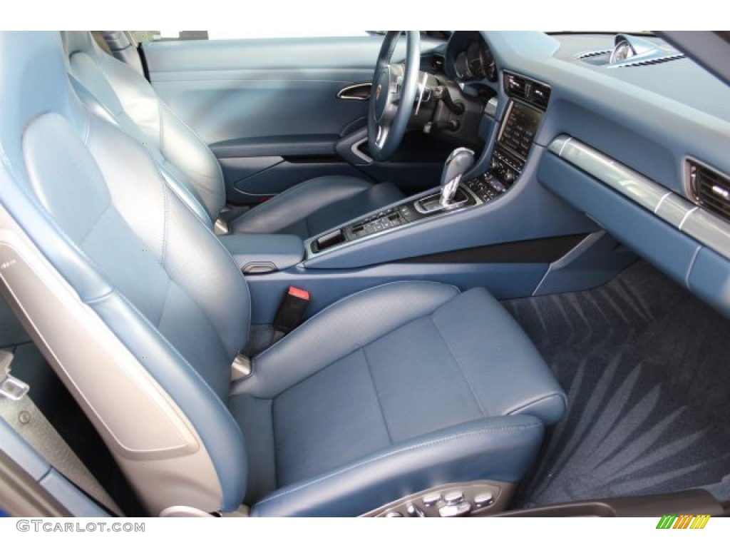 2013 911 Carrera 4S Coupe - Aqua Blue Metallic / Yachting Blue photo #39
