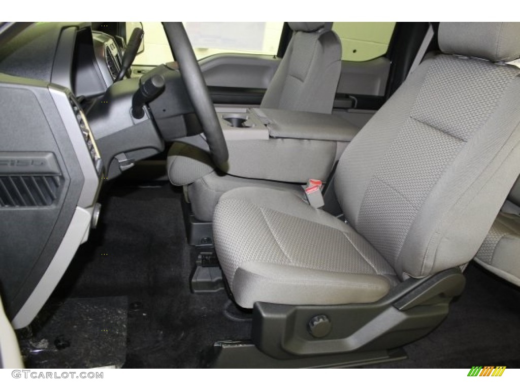 2016 F150 XLT SuperCab 4x4 - Blue Jeans / Medium Earth Gray photo #7