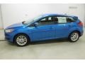 2016 Blue Candy Ford Focus SE Hatch  photo #1