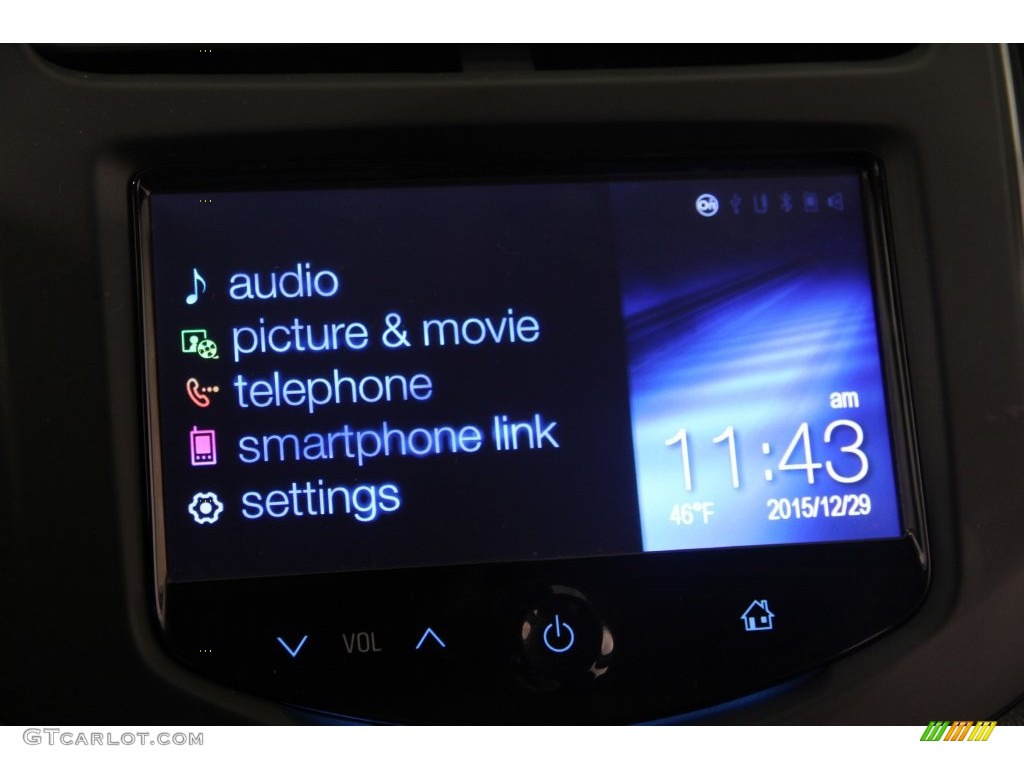 2015 Trax LTZ - Black Granite Metallic / Jet Black photo #9