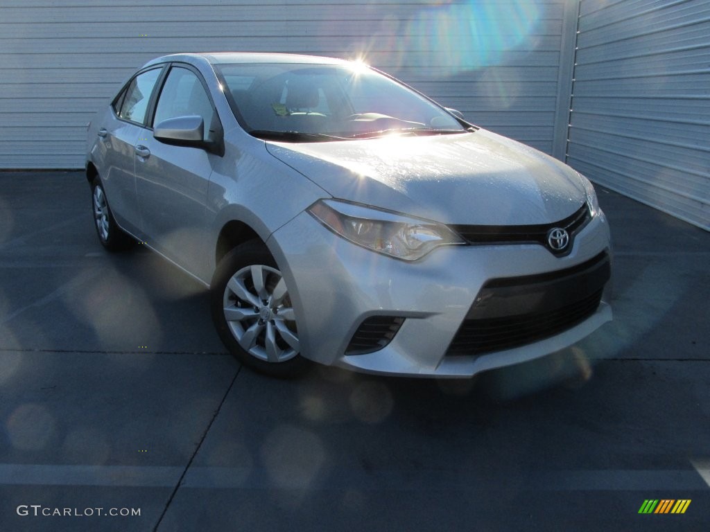 Classic Silver Metallic Toyota Corolla