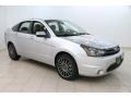 Ingot Silver Metallic 2010 Ford Focus SES Sedan