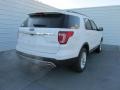 2016 White Platinum Metallic Tri-Coat Ford Explorer XLT  photo #4