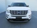 2016 White Platinum Metallic Tri-Coat Ford Explorer XLT  photo #8