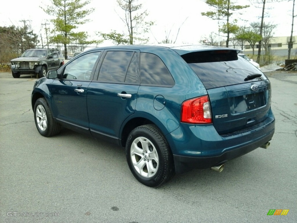 2011 Edge SEL - Mediterranean Blue Metallic / Medium Light Stone photo #6