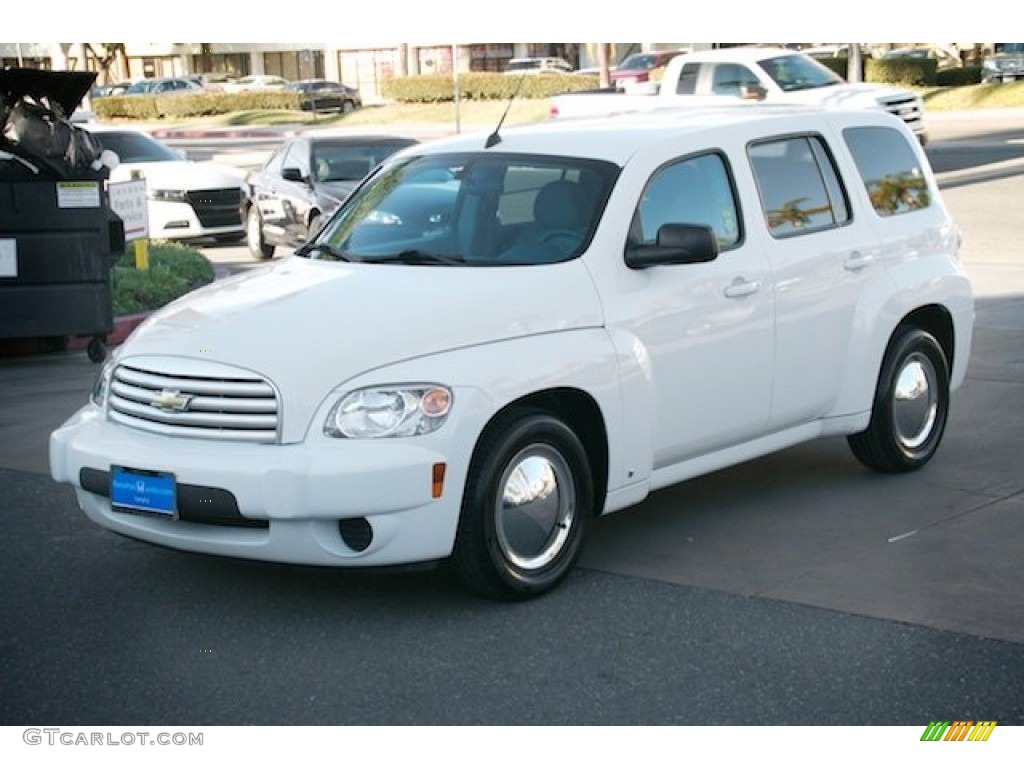 2008 HHR LS - Summit White / Gray photo #8