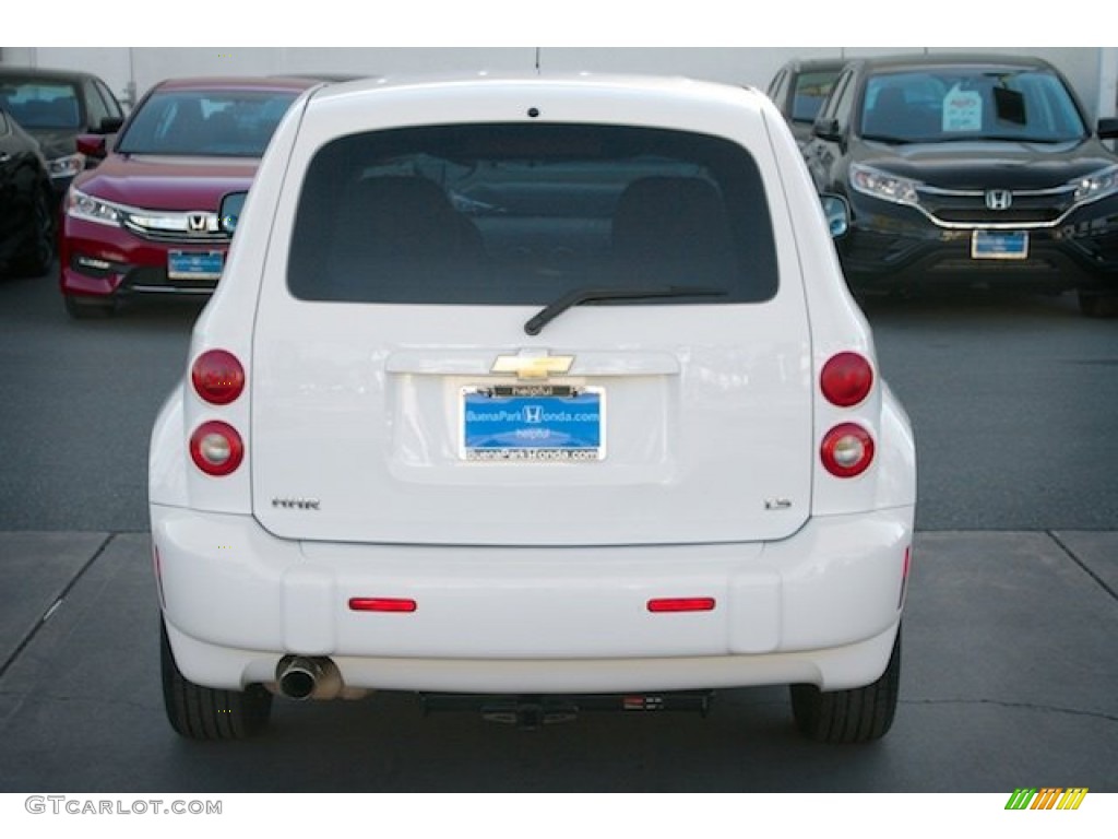 2008 HHR LS - Summit White / Gray photo #10