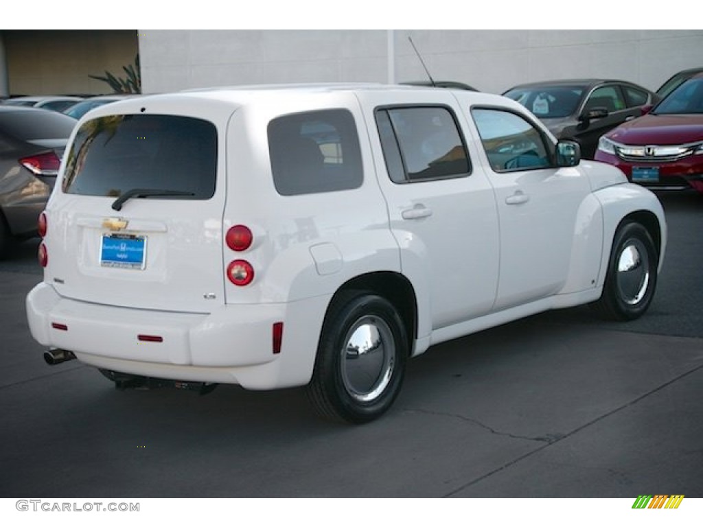 2008 HHR LS - Summit White / Gray photo #11