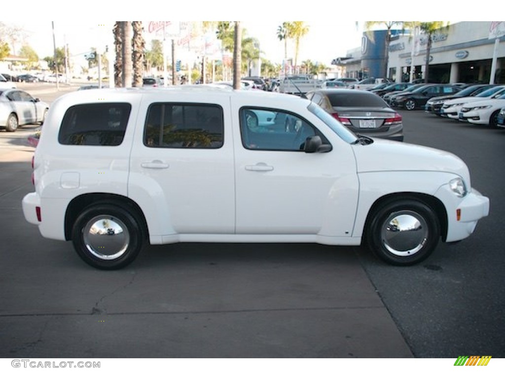 2008 HHR LS - Summit White / Gray photo #12