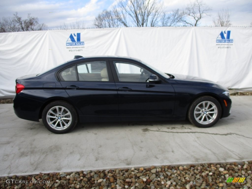 2016 3 Series 320i xDrive Sedan - Imperial Blue Metallic / Venetian Beige photo #2