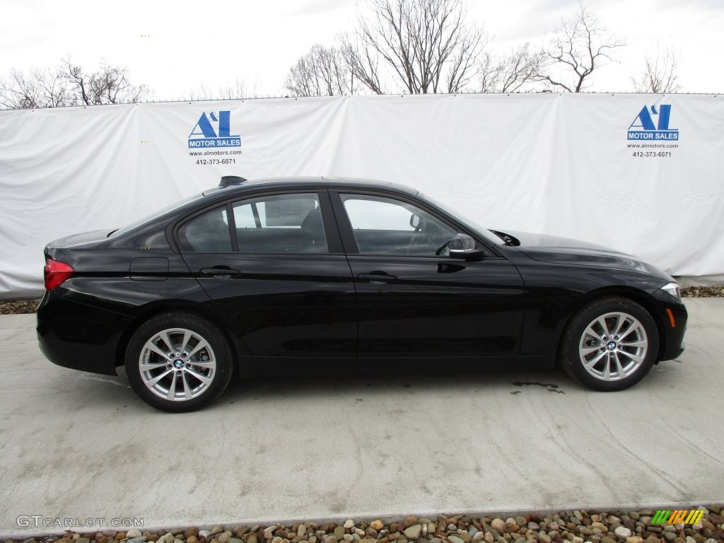 2016 3 Series 320i xDrive Sedan - Jet Black / Black photo #2