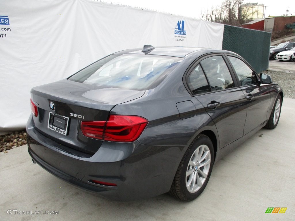 2016 3 Series 320i xDrive Sedan - Mineral Grey Metallic / Black photo #4