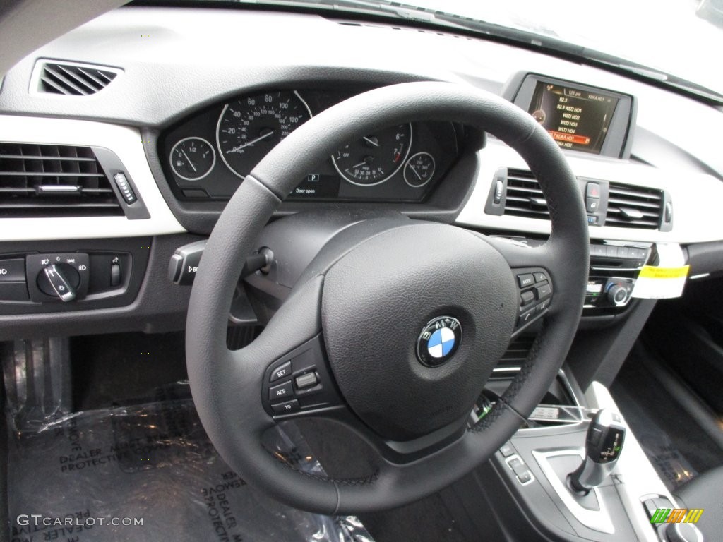 2016 3 Series 320i xDrive Sedan - Mineral Grey Metallic / Black photo #15