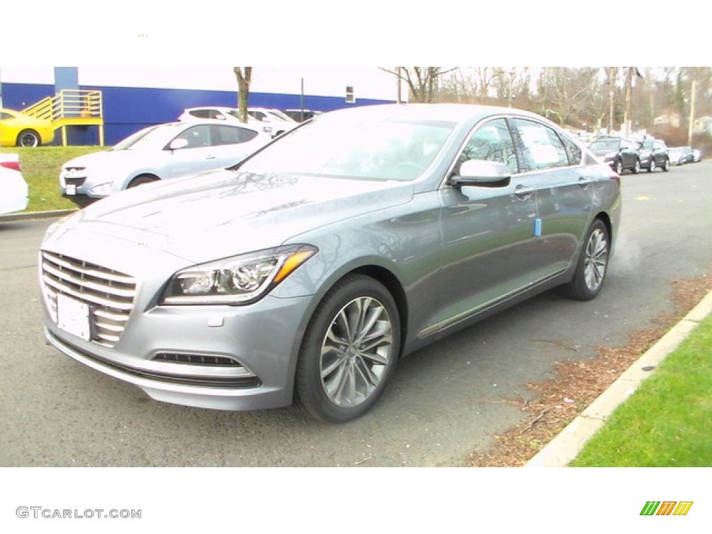 2016 Genesis 3.8 AWD - Parisian Gray / Black photo #1