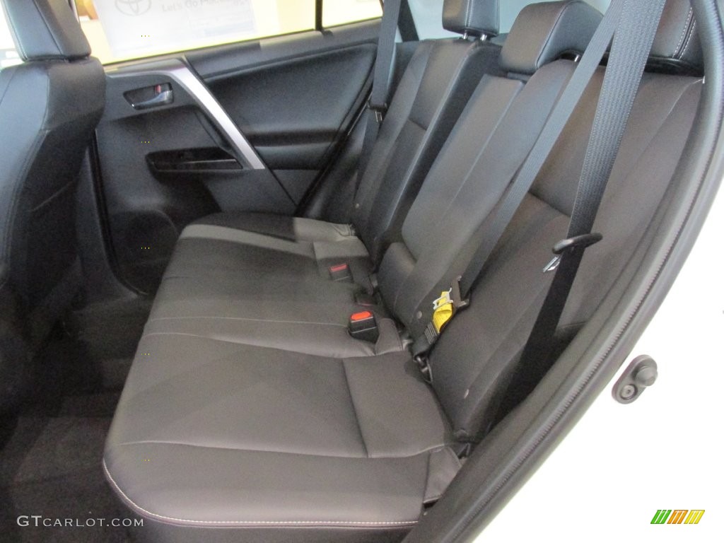 2016 RAV4 Limited - Blizzard Pearl / Black photo #19