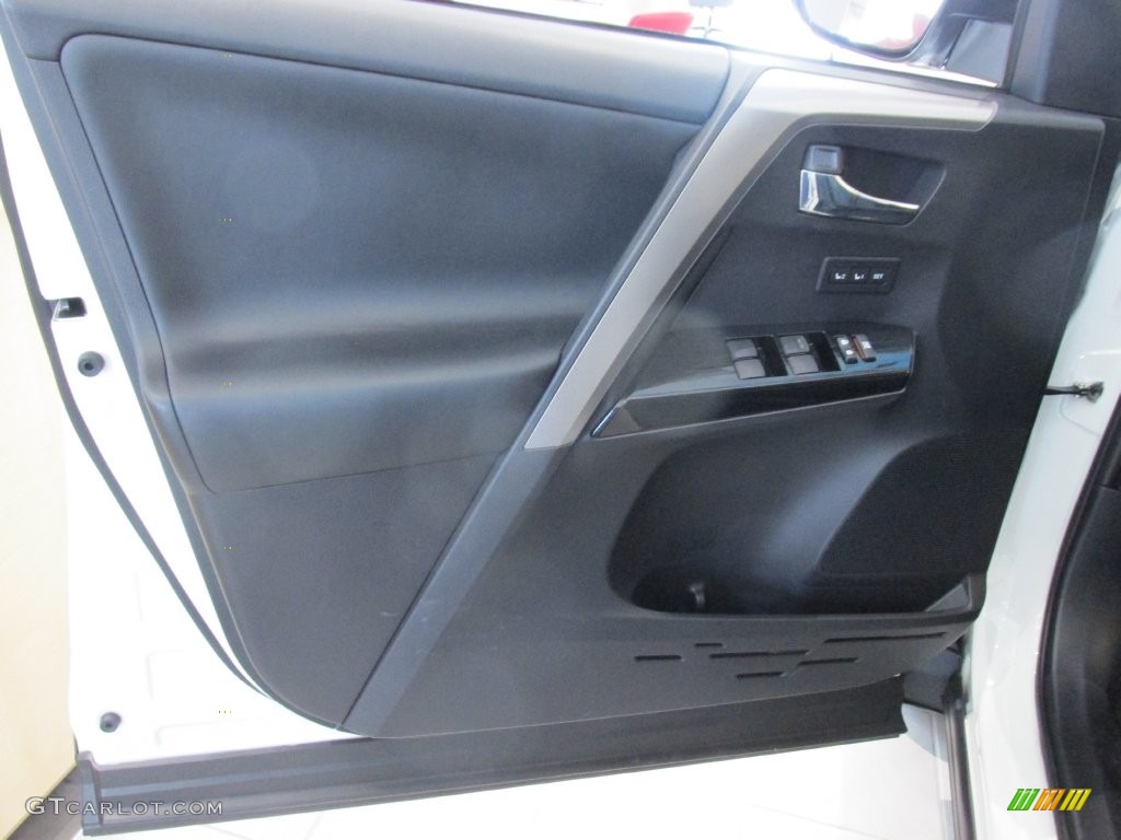 2016 RAV4 Limited - Blizzard Pearl / Black photo #20