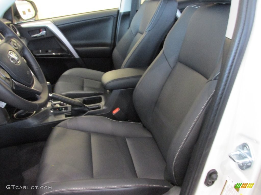 2016 RAV4 Limited - Blizzard Pearl / Black photo #22