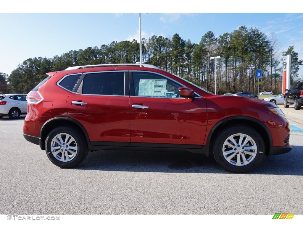 2016 Rogue SV - Cayenne Red / Almond photo #6