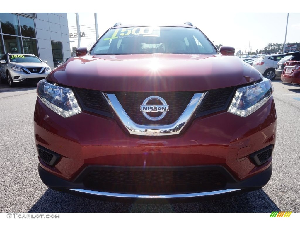 2016 Rogue SV - Cayenne Red / Almond photo #8