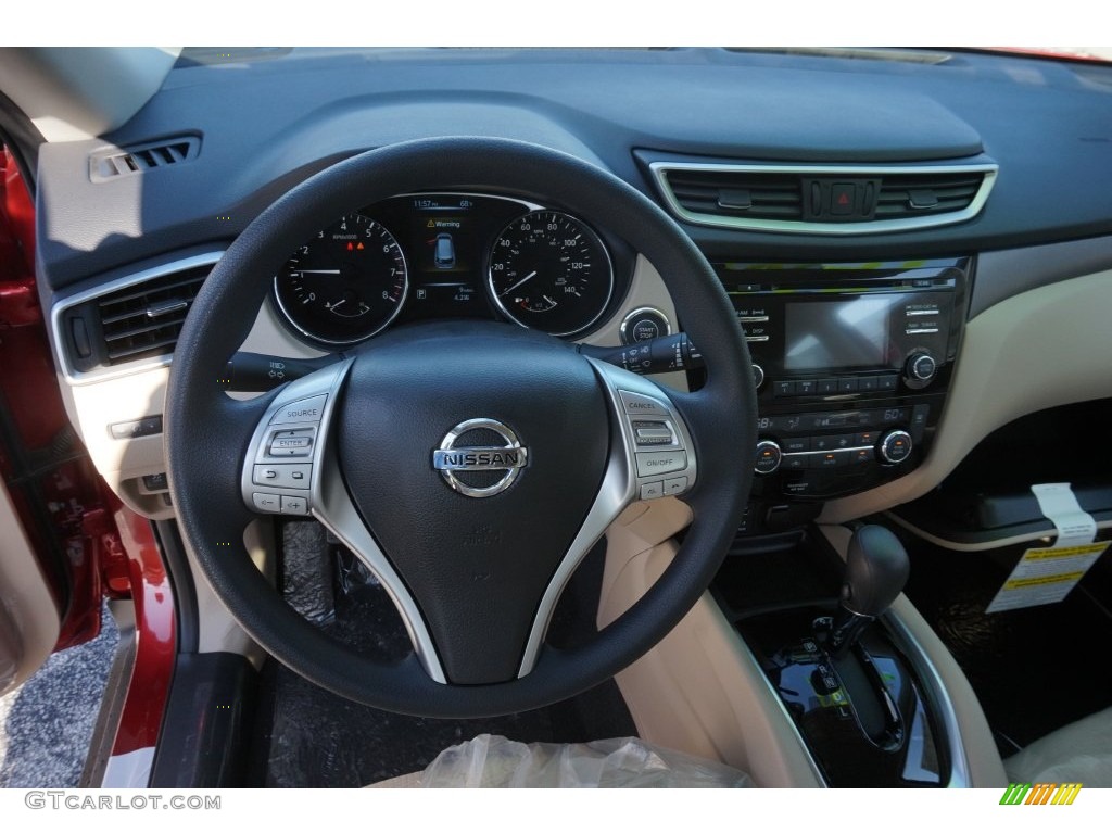 2016 Rogue SV - Cayenne Red / Almond photo #10