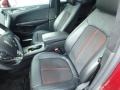 2015 Lincoln MKC Black Label Jet Black/Fox Fire Interior Front Seat Photo