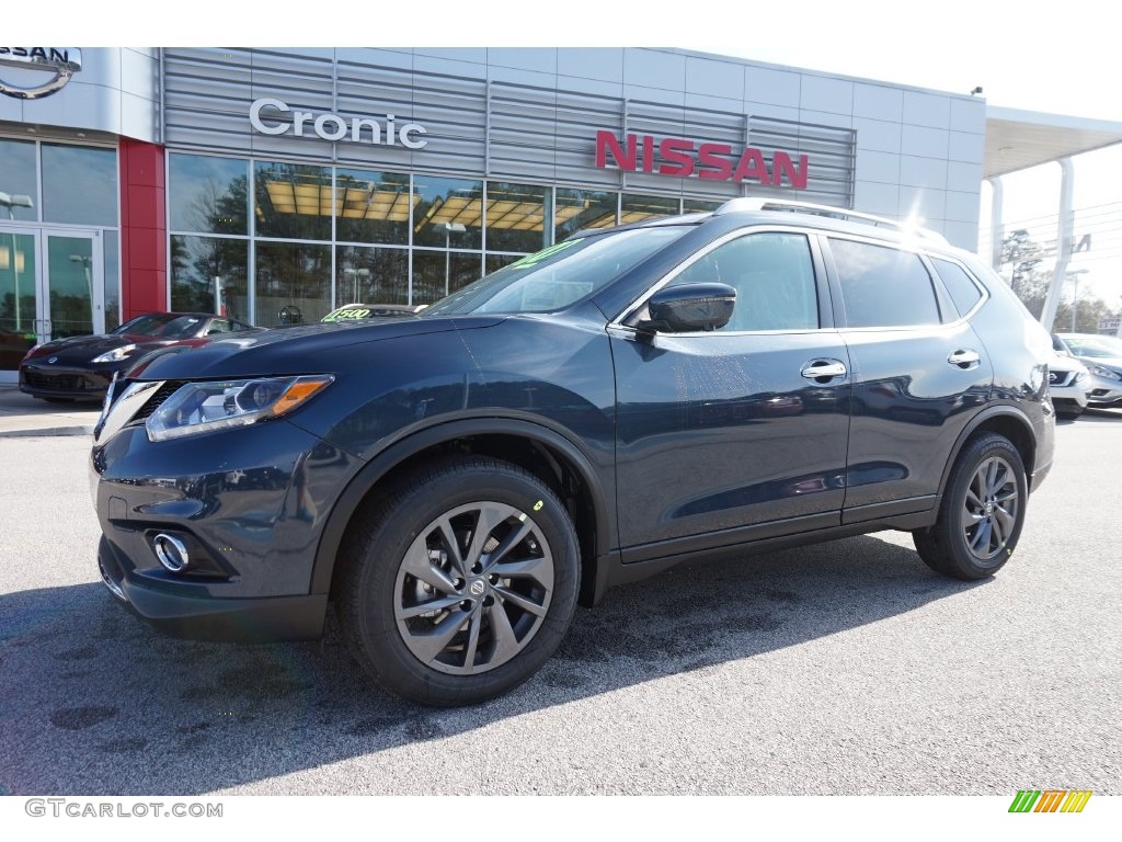 2016 Rogue SL - Arctic Blue Metallic / Almond photo #1