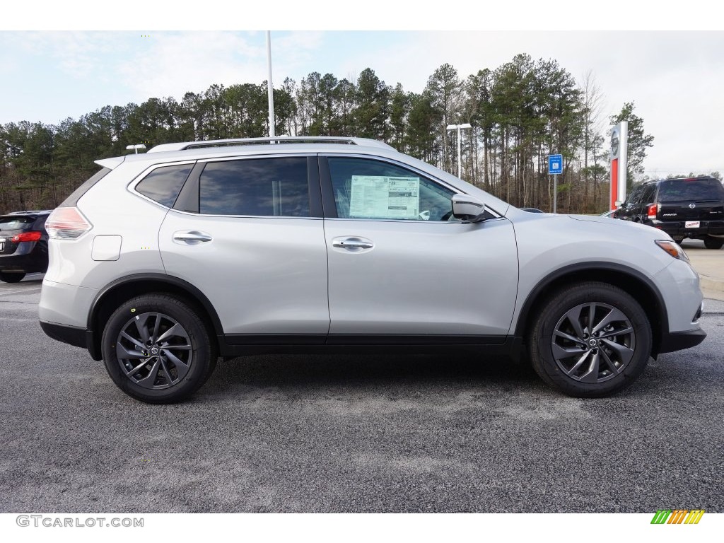 Brilliant Silver 2016 Nissan Rogue SL Exterior Photo #109735444