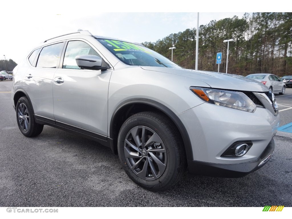 Brilliant Silver 2016 Nissan Rogue SL Exterior Photo #109735474
