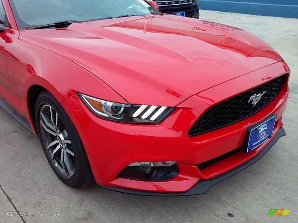2016 Mustang EcoBoost Premium Coupe - Race Red / Ebony photo #2