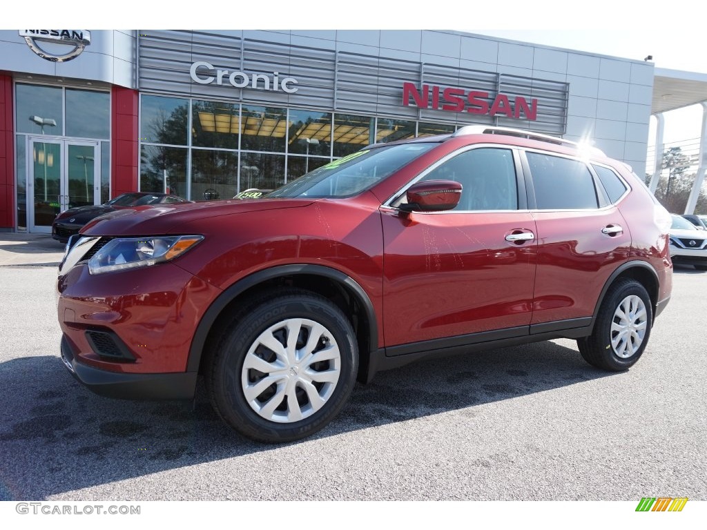 2016 Rogue S - Cayenne Red / Charcoal photo #1