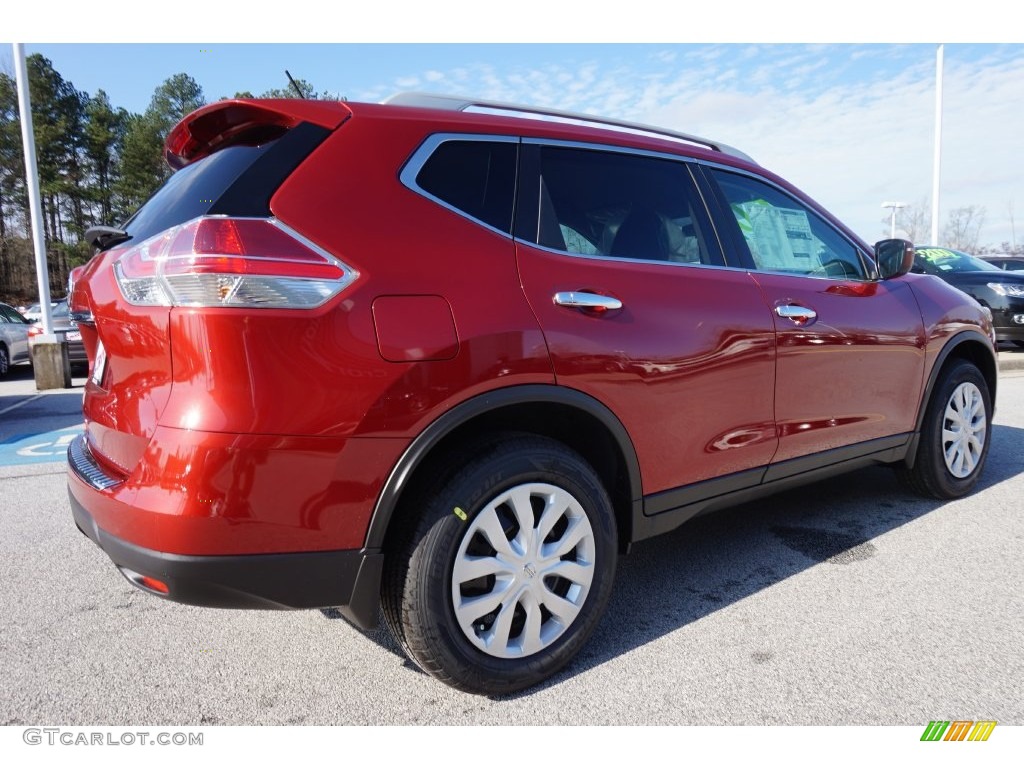 2016 Rogue S - Cayenne Red / Charcoal photo #5