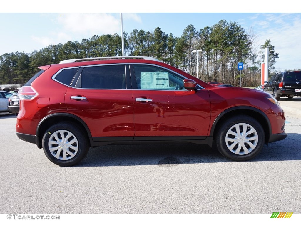 2016 Rogue S - Cayenne Red / Charcoal photo #6