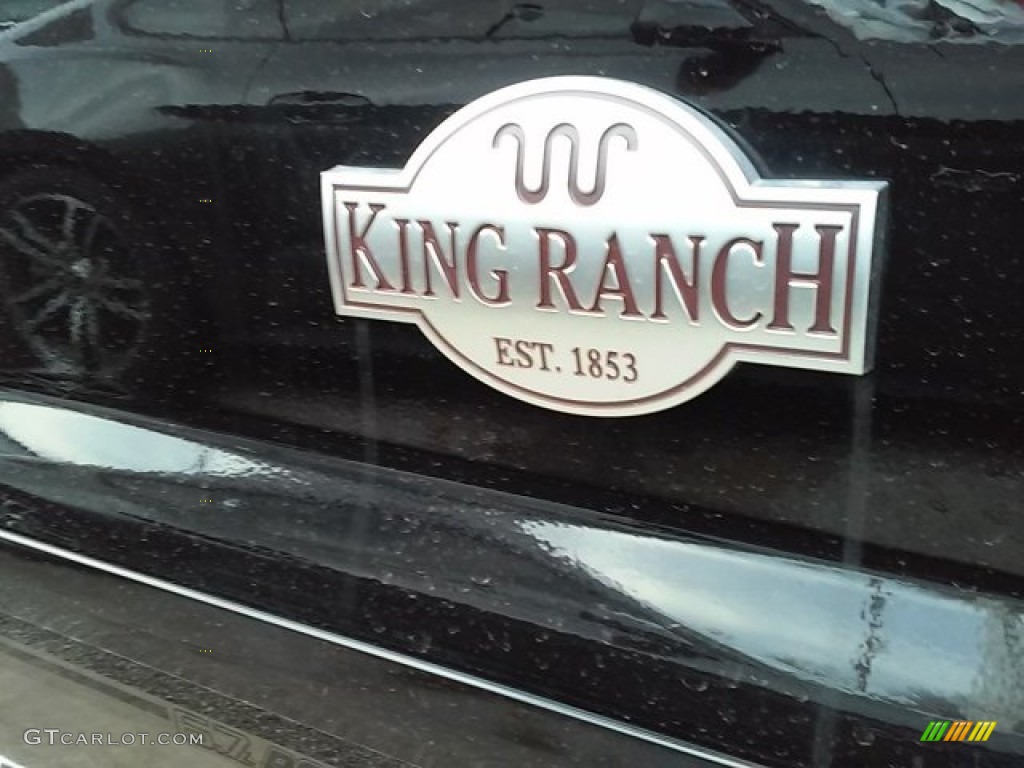 2016 F250 Super Duty King Ranch Crew Cab 4x4 - Shadow Black / King Ranch Mesa/Black photo #6