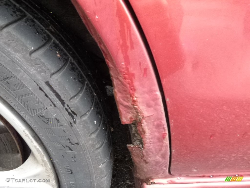 2006 MAZDA5 Sport - Cardinal Red Mica / Black photo #5