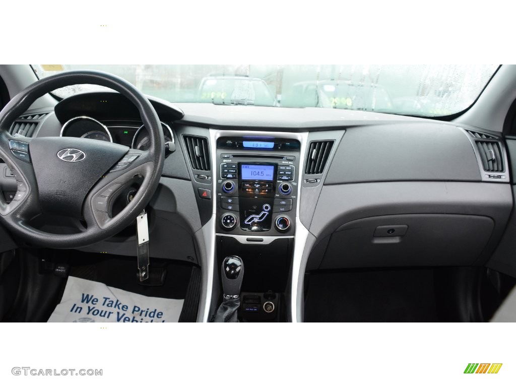 2011 Sonata GLS - Iridescent Silver Blue Metallic / Gray photo #9